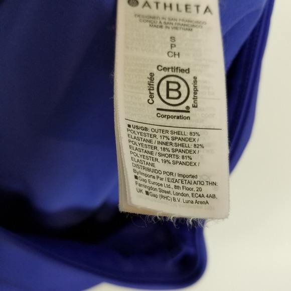 Athleta Ace Mesh Skort Size S Women Lazurite Blue Mini Skirt Athletic Gym Tennis - Picture 8 of 8